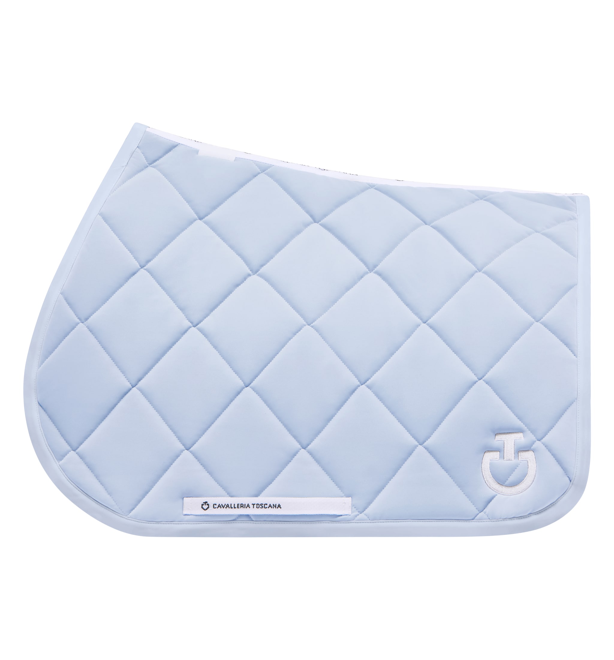 DQ Jersey Jumping Saddle Pad - Blue Fog