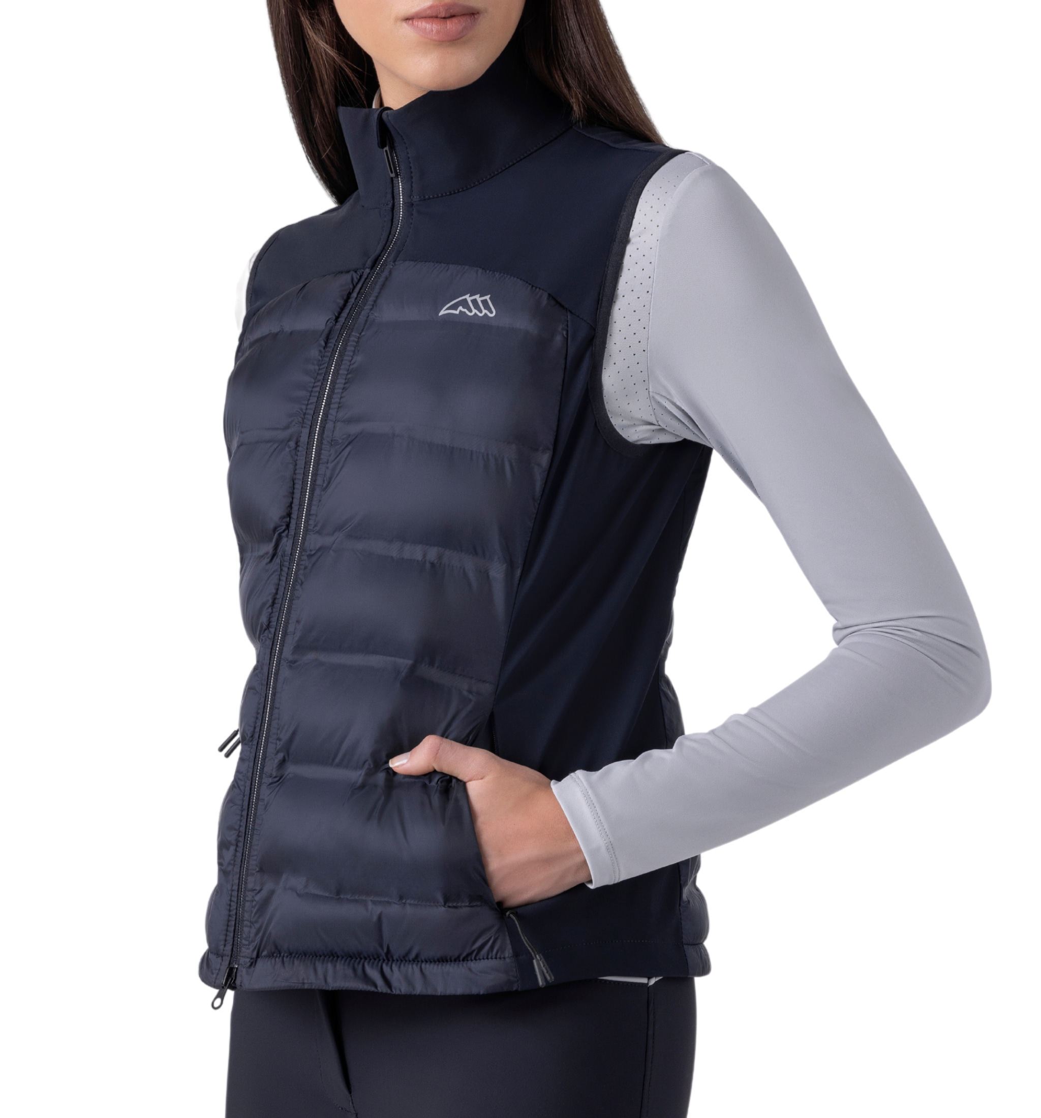 Elifre Gilet - Blue