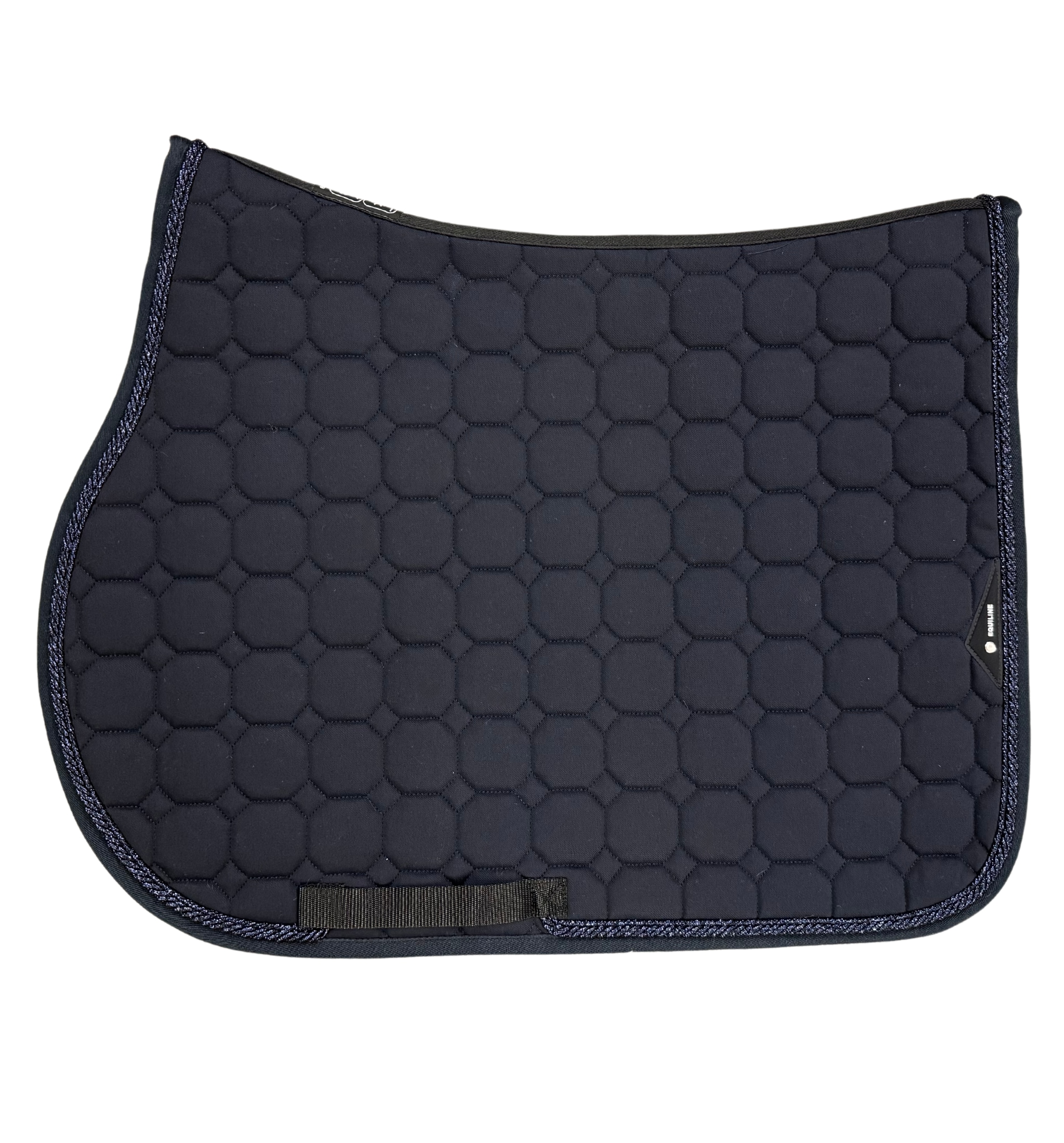 Octagon Jumping Saddle Pad - Navy Glitter