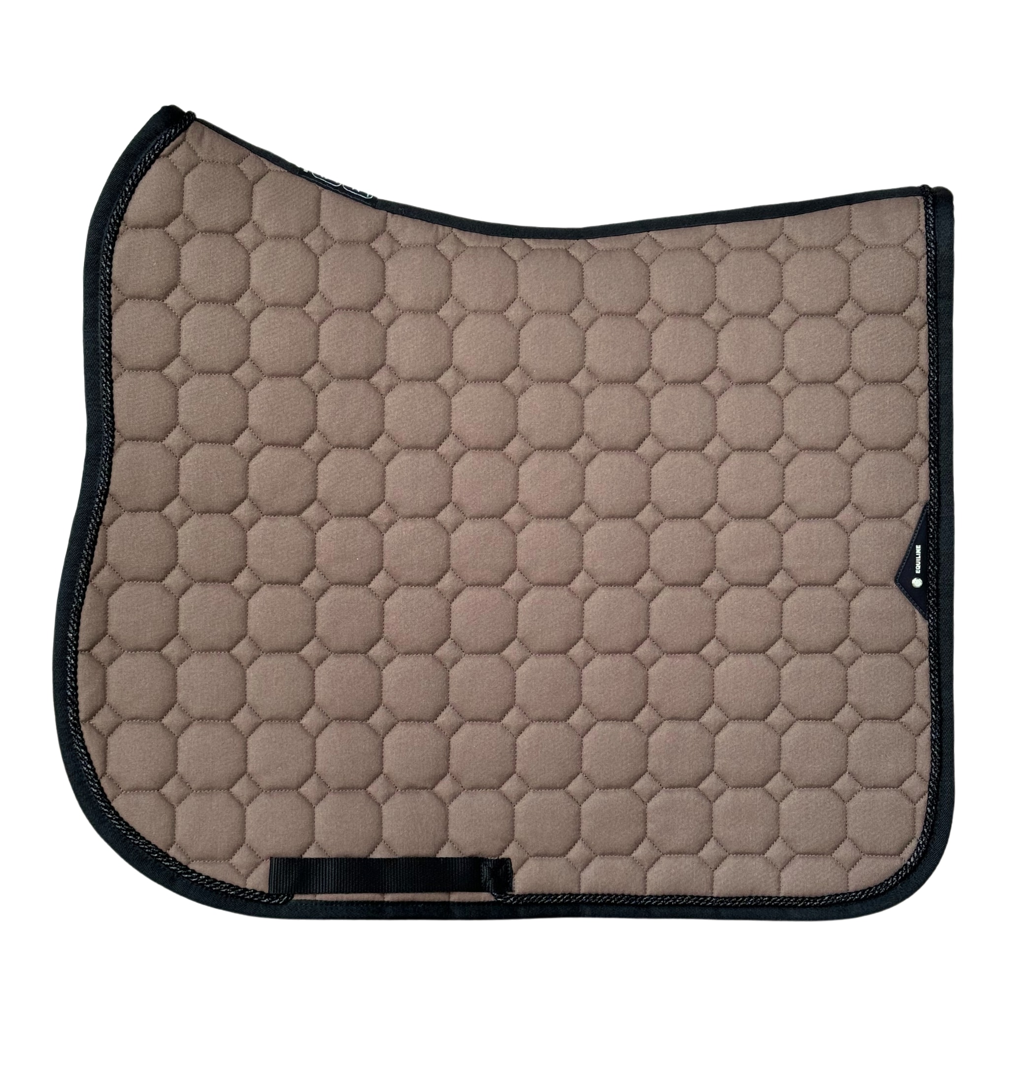 Octagon Dressage Saddle Pad - Capp/Black/Glitter