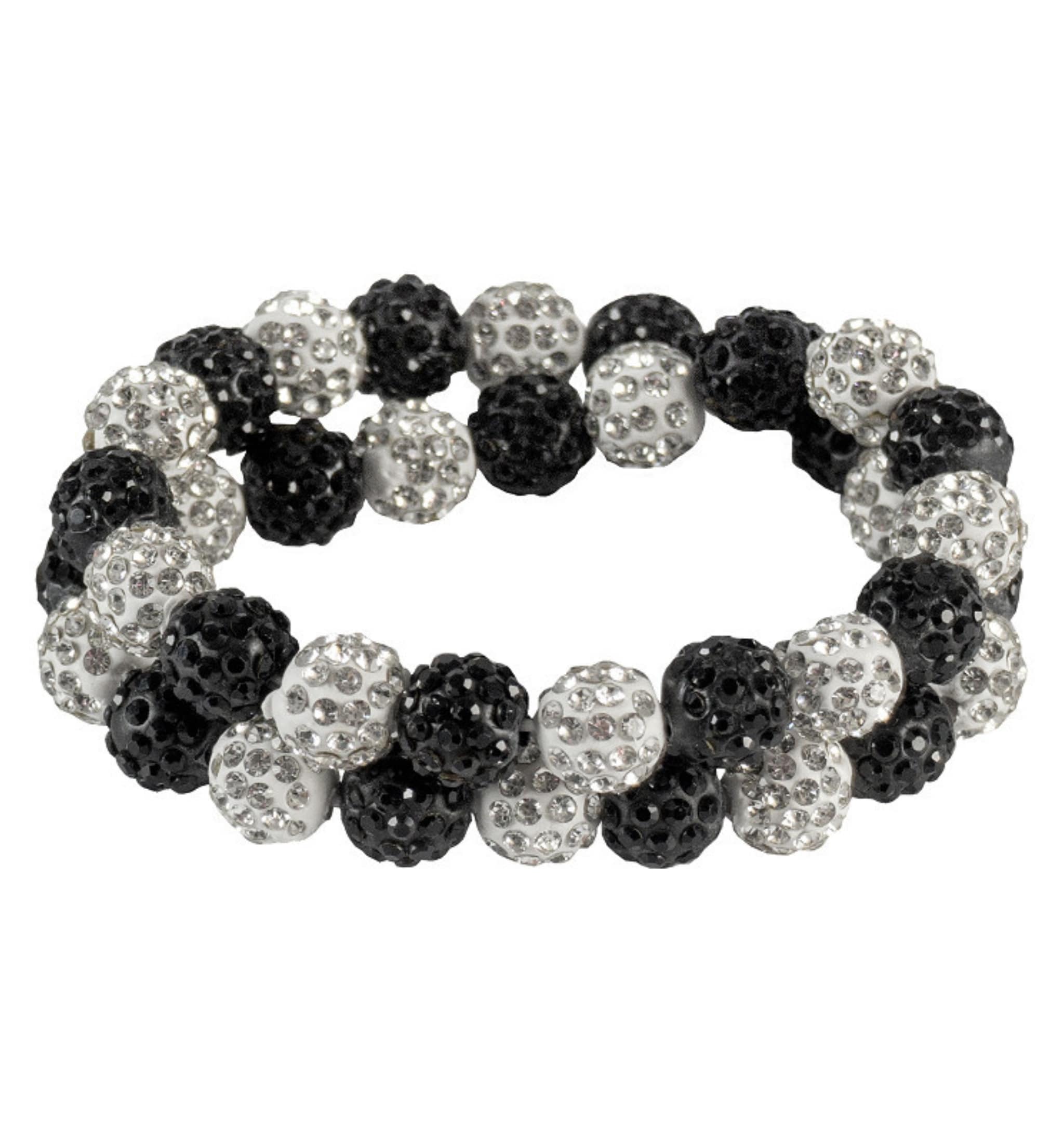 Scrunchie Delicate - Black/Silver