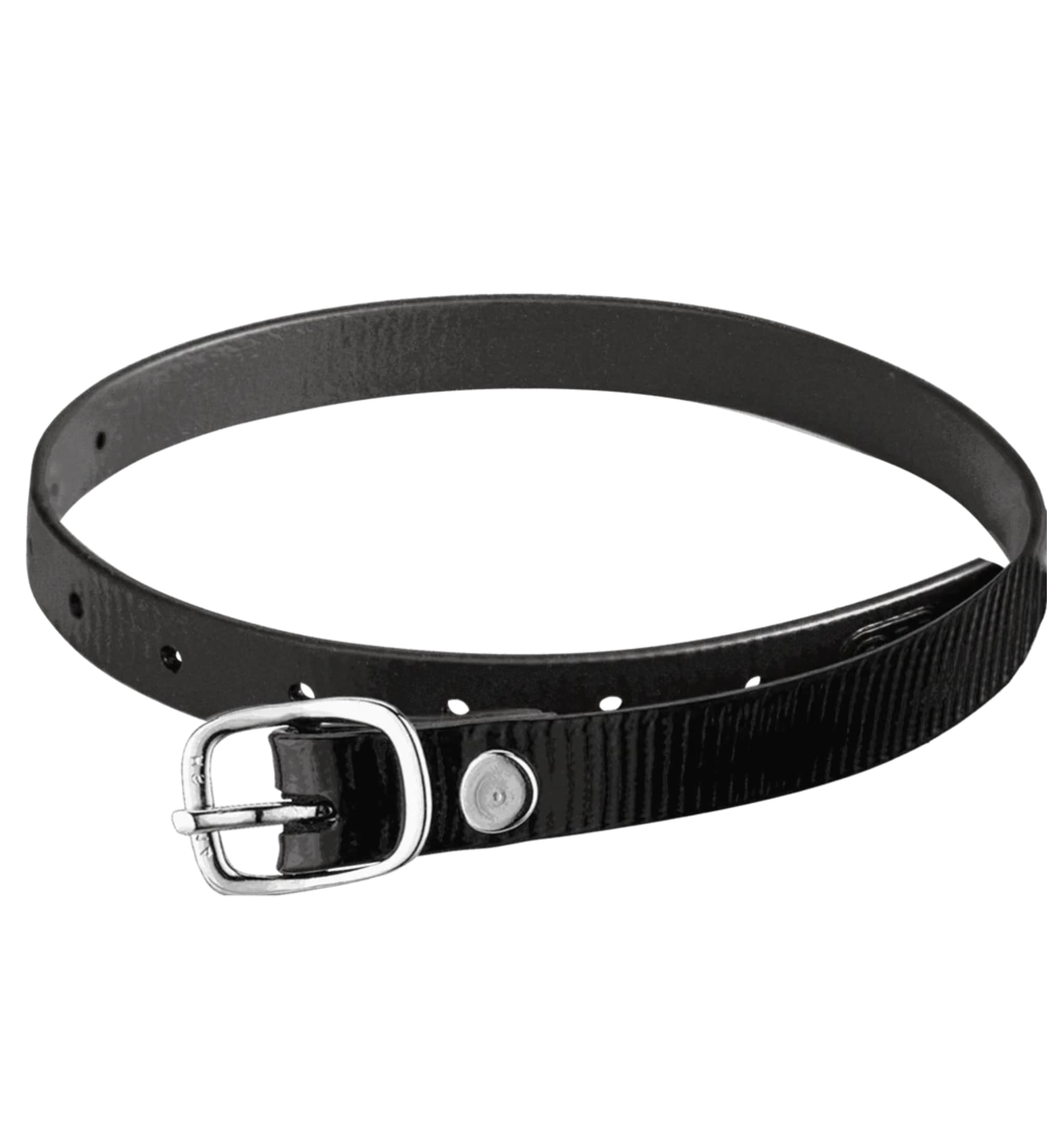 Spur straps Biothane Glossy - Black