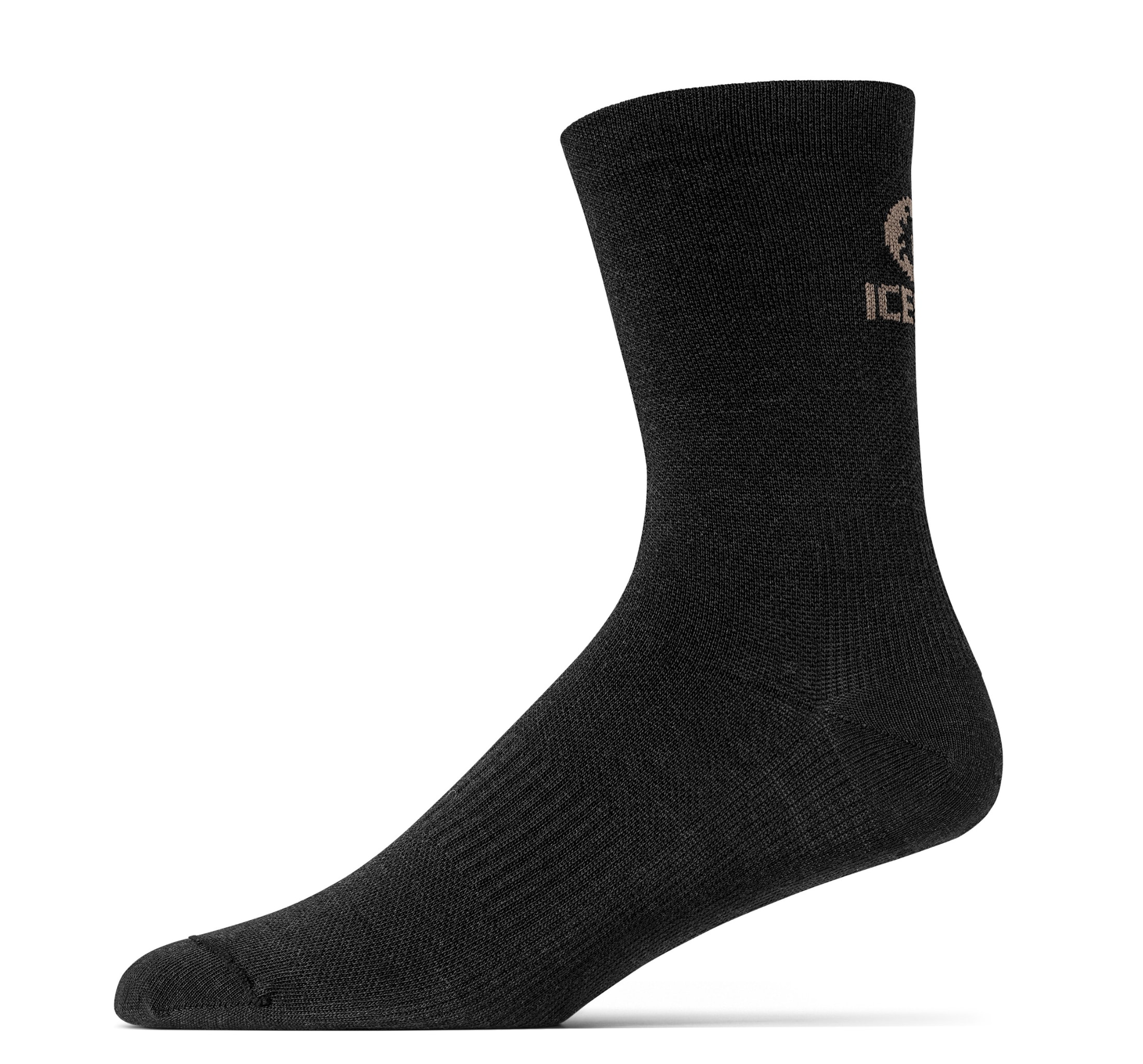 Light Merino Sock - Black