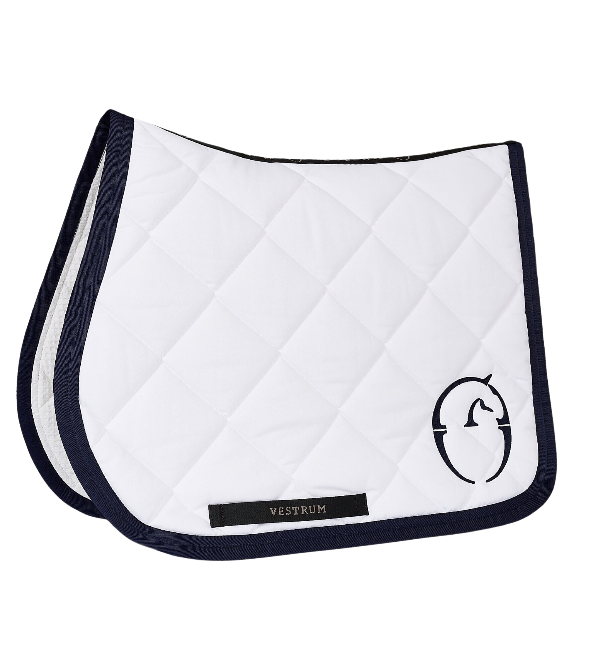 Bonn Jumping Saddle Pad - Optical White